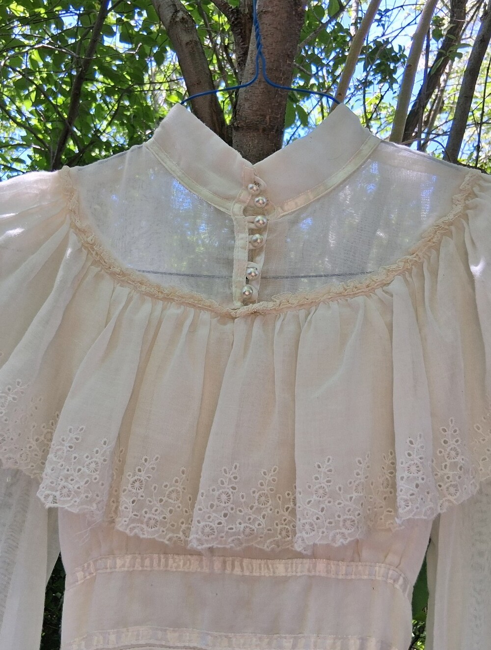 Vintage Unbranded 1970's Praire Dress